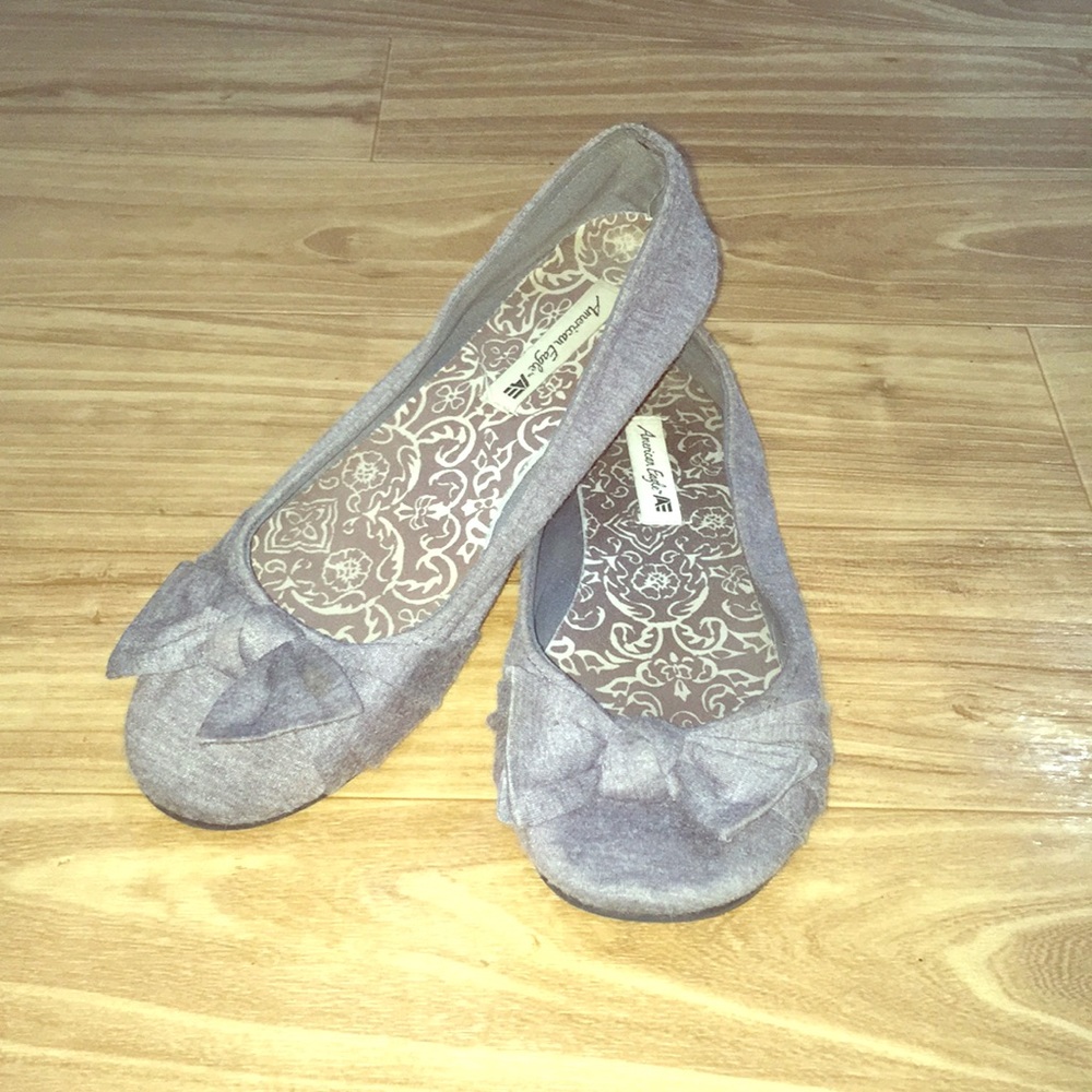 Gray Flats Size 6.5